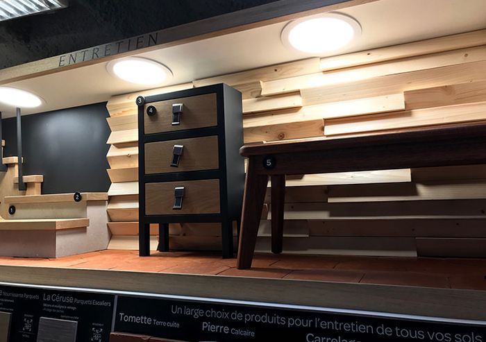 PLV produit de rénovation